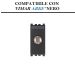 PRESA TV SAT SATELLITARE COMPATIBILE VIMAR ARKE' NERO