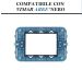 SUPPORTO 3 POSTI COMPATIBILE VIMAR ARKE'