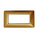 PLACCA 6P ORO SCURO COMPATIBILE MATIX BTICINO