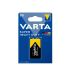 BATTERIA 9 VOLT PILA  VARTA BLISTER 9V 1 PILA Rettangolare