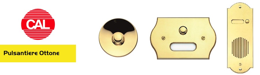 Pulsantiere Ottone CAL